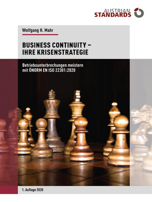 cover image of Business Continuity − Ihre Krisenstrategie